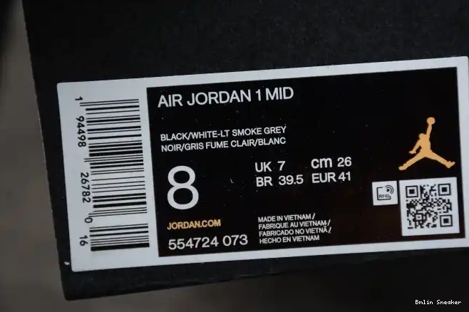 Affordable White Jordan AIR 554724-073 1 Mid Shadow 0210