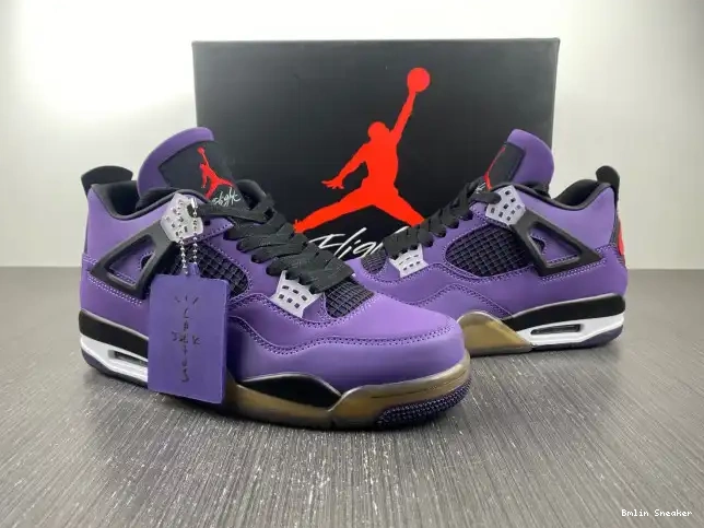 Cheap Travis 4 Retro and (Friends Jordan LN4 Purple Scott 766296 Family) 0217