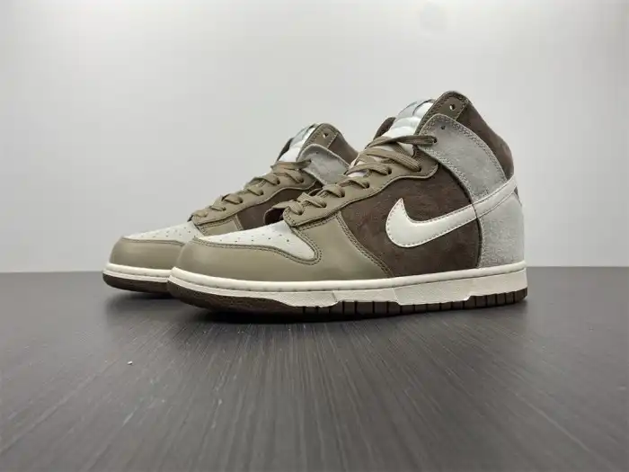 Affordable Nike Dunk High Light Chocolate DH5348-100 0206