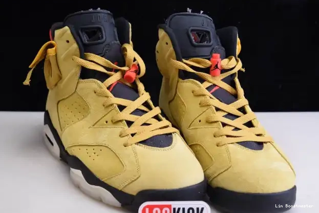 Affordable AIR X TRAVIS JORDAN 6 YELLOW CN1084-300 SCOTT 0210