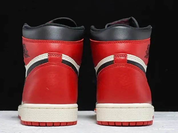 Cheap 555088-610 Air Bred Jordan Retro 1 OG Toe High 0219