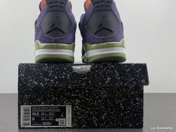 Affordable Canyon Air AQ9129-500 Purple Jordan 4 WMNS 0207