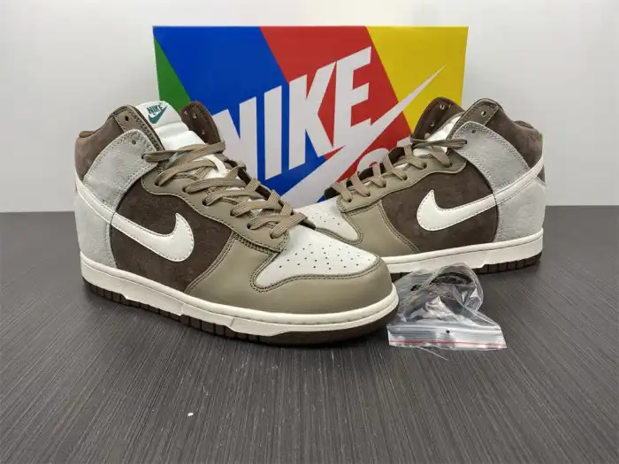 Affordable Nike Dunk High Light Chocolate DH5348-100 0206