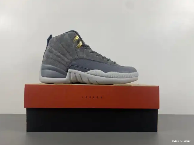 Affordable JORDAN 12 130690-005 AIR RETRO GREY