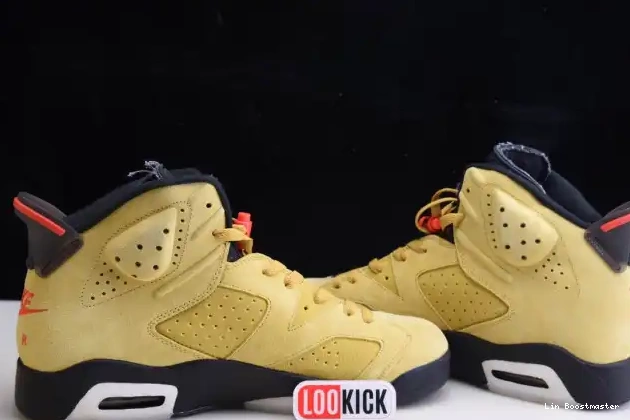 Affordable AIR X TRAVIS JORDAN 6 YELLOW CN1084-300 SCOTT 0210