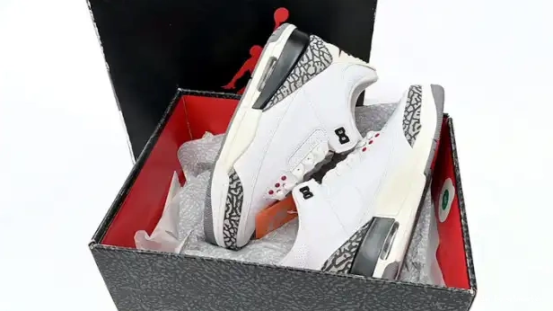 Affordable Cement Jordan Retro White 3 Reimagined DN3707-100 0212