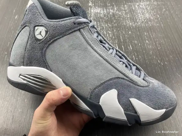 Cheap Grey Jordan 14 FJ3460-012 Air Flint 0226