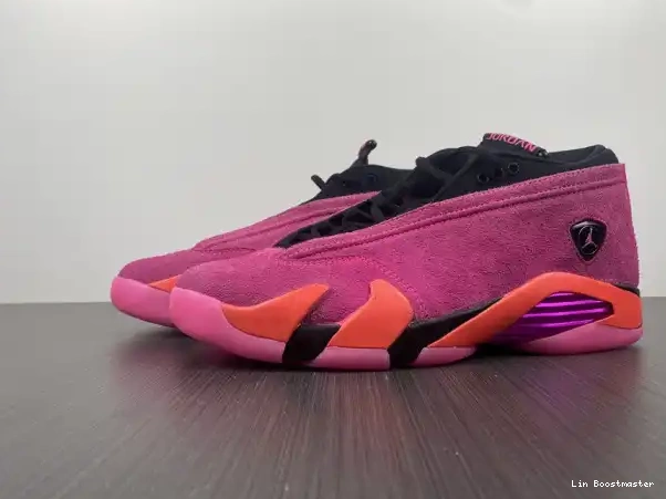 Affordable Jordan 14 Pink Low DH4121-600 (W) Retro Shocking 0219